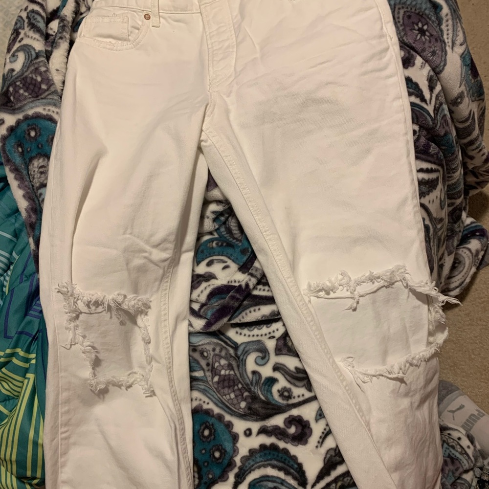 free people maggie mid rise jeans WORN ONCE